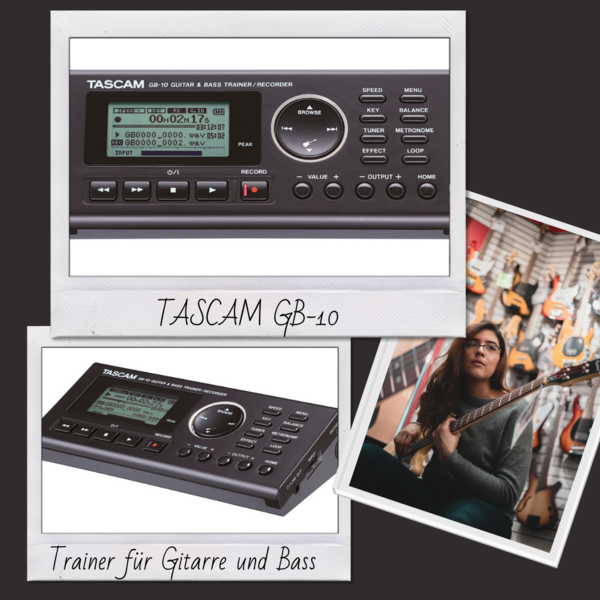 Tascam GB-10 Tainer für Gitarre und Bass