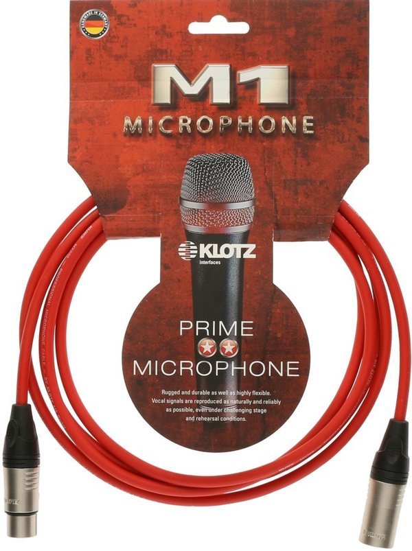 KLOTZ M1 Mikrofonkabel XLR Klotz