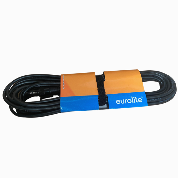 EUROLITE DMX-Kabel 3-polig, schwarz