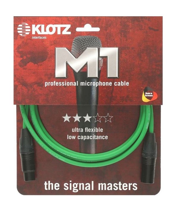 KLOTZ Mikrofonkabel M1 XLR Neutrik