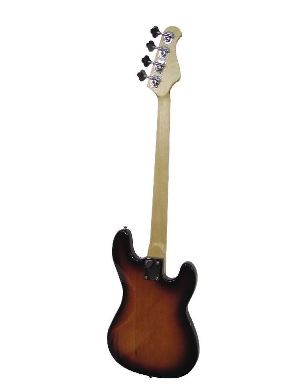 DIMAVERY PB-320 E-Bass Linkshänder, sunburst