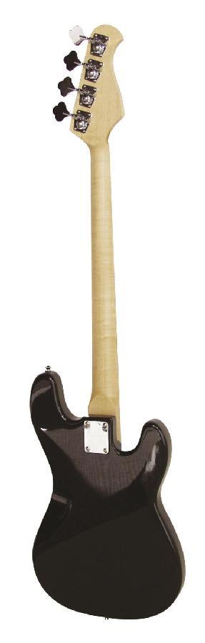 DIMAVERY PB-320 E-Bass, Linkshänder, schwarz