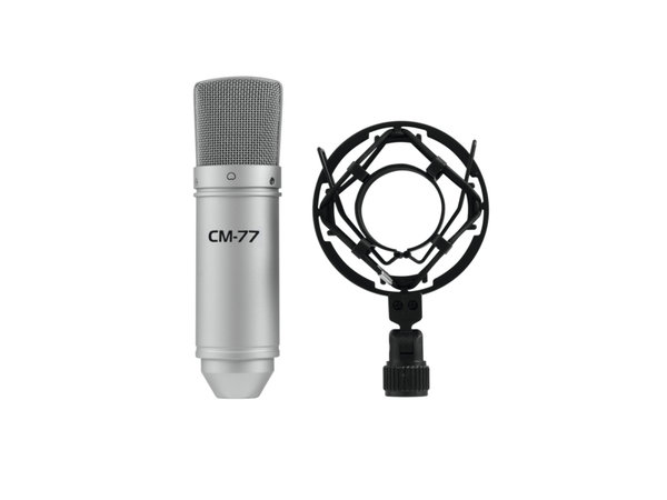 OMNITRONIC MIC CM-77 Studiomikrofon