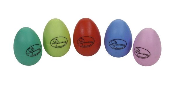 DIMAVERY Egg Shaker, farbig 2x
