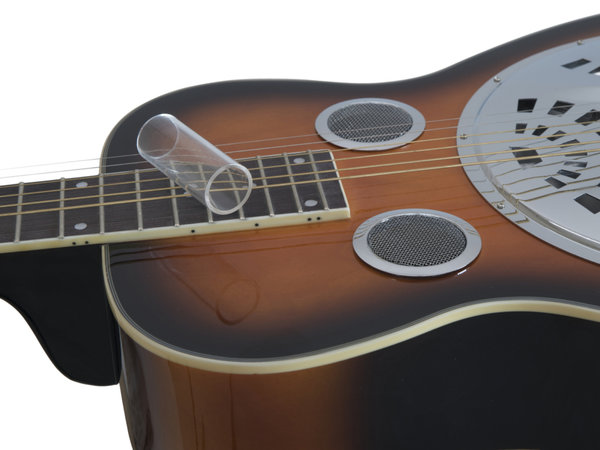 DIMAVERY RS-600 Resonator Lap Steel Gitarre, sunburst