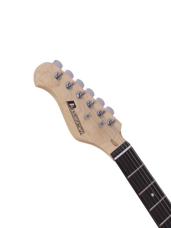 DIMAVERY ST-203 E-Gitarre Linkshänder, sunburst
