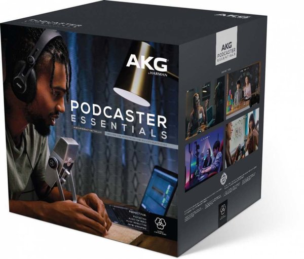 AKG Podcaster Essentials - Professioneller Sound für Podcasts und YouTube