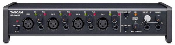 TASCAM US-4x4HR - USB-Audio-/MIDI-Interface