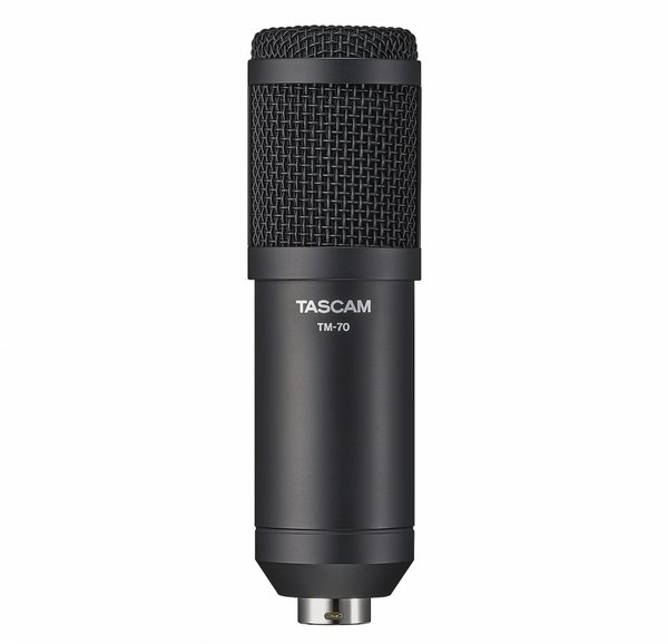 TASCAM TM-70 Mikrofon für Podcasting und Berichterstattung