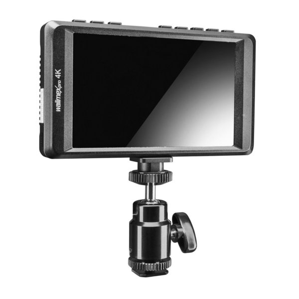 WALIMEX PRO Set 4,5" Camera Assist Monitor 4K IPS