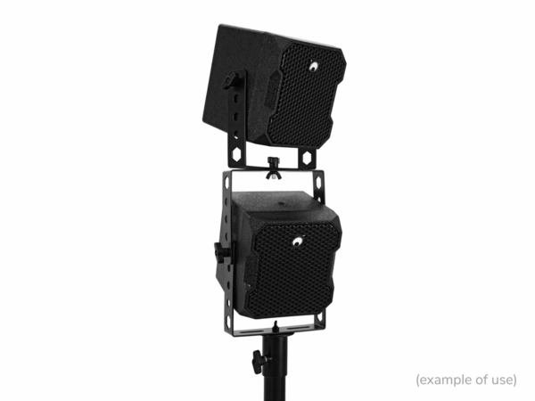 OMNITRONIC BOB-4 2x4"-Satellitenlautsprecher, schwarz