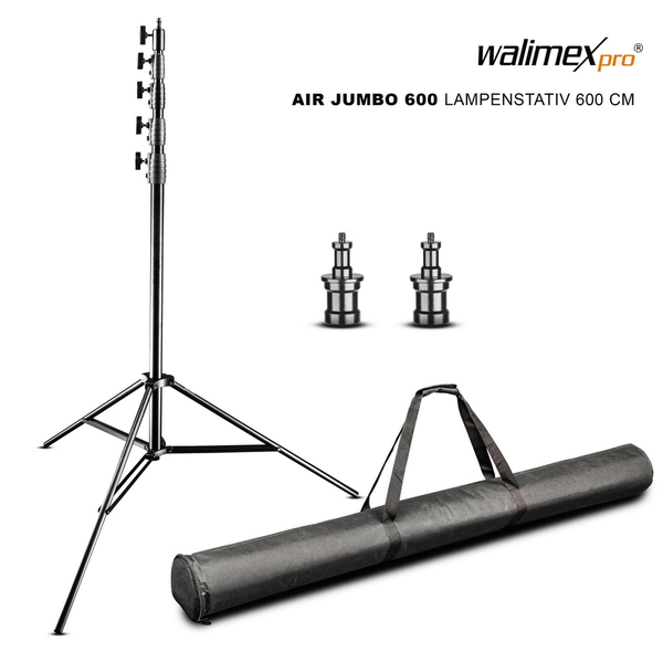 WALIMEX PRO AIR Jumbo 600 Lampenstativ, 600 cm