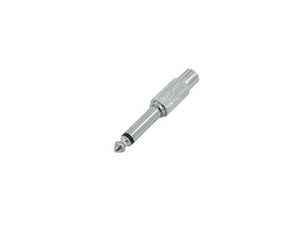OMNITRONIC Adapter Cinch(F)/Klinke(M), Metall